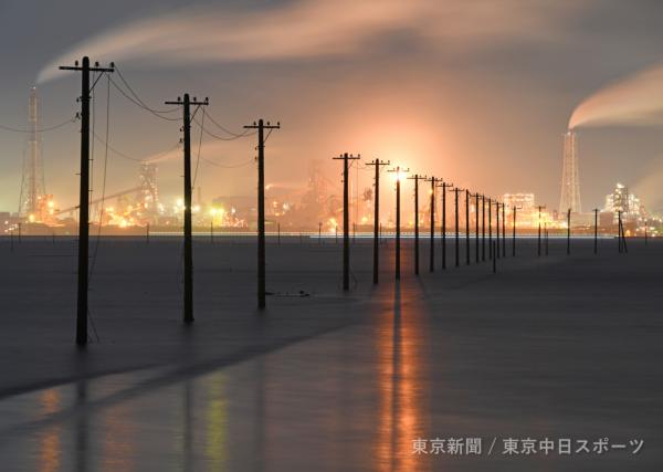 Z-133　江川海岸の電柱　（千葉県木更津市）